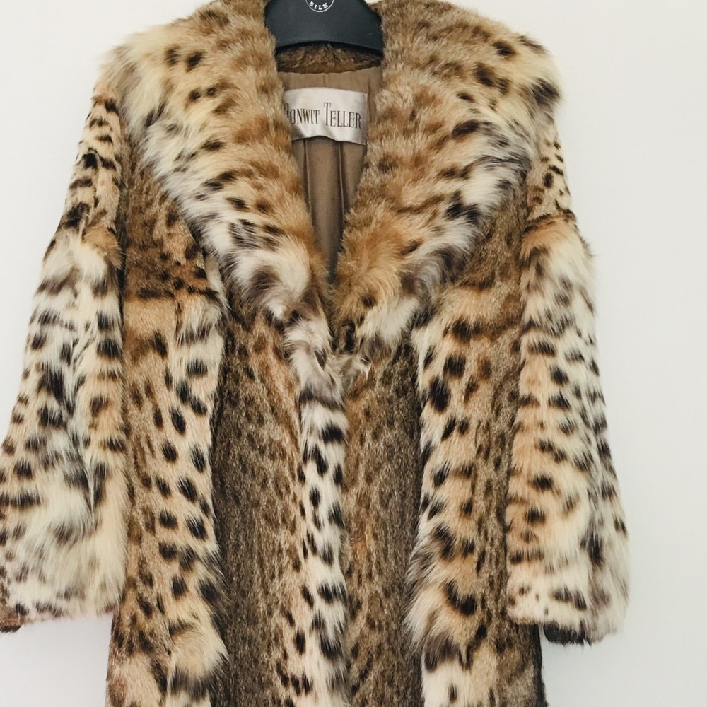 Vintage Bonwit Teller - Lynx coat.